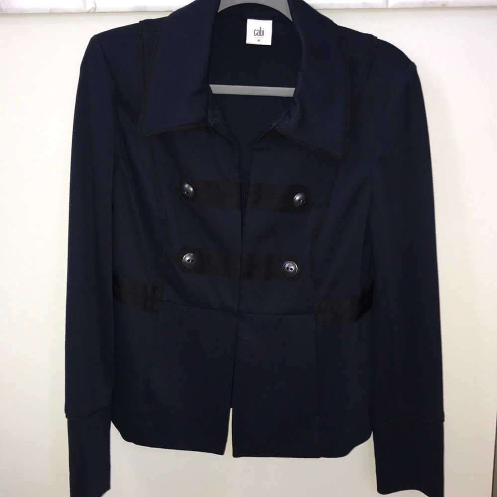 Navy Cabi military jacket